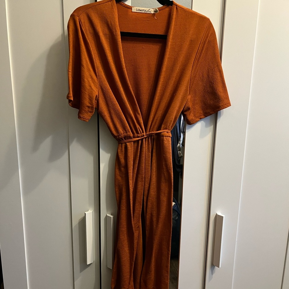 Short sleeve duster